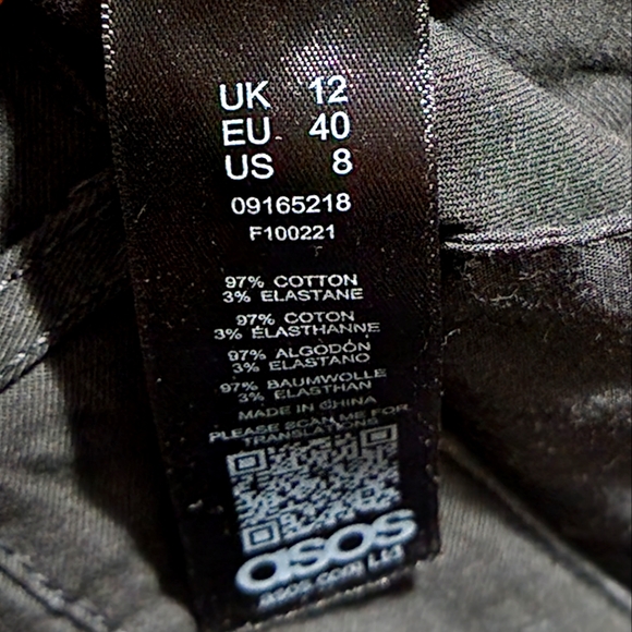 Asos All Black Pants - Picture 7 of 10